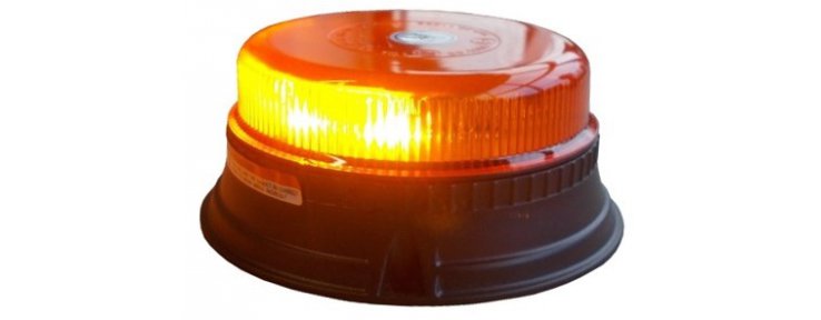 Gyrophare leds orange fixation 3 points 252801 / 252806