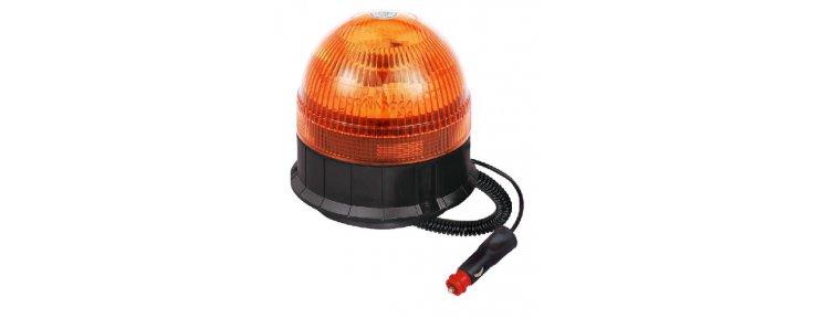 GYROPHARE LEDS BOULE L8 MAGNETIQUE