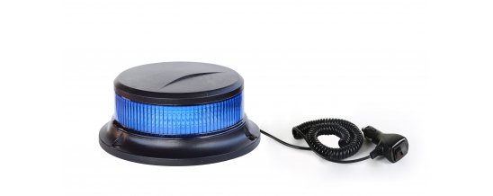 GYROPHARE LEDS SLIM BLEU MAGNETIQUE