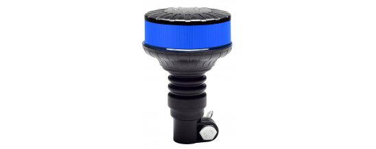 GYROPHARE LEDS POCKET BLEU SUR HAMPE